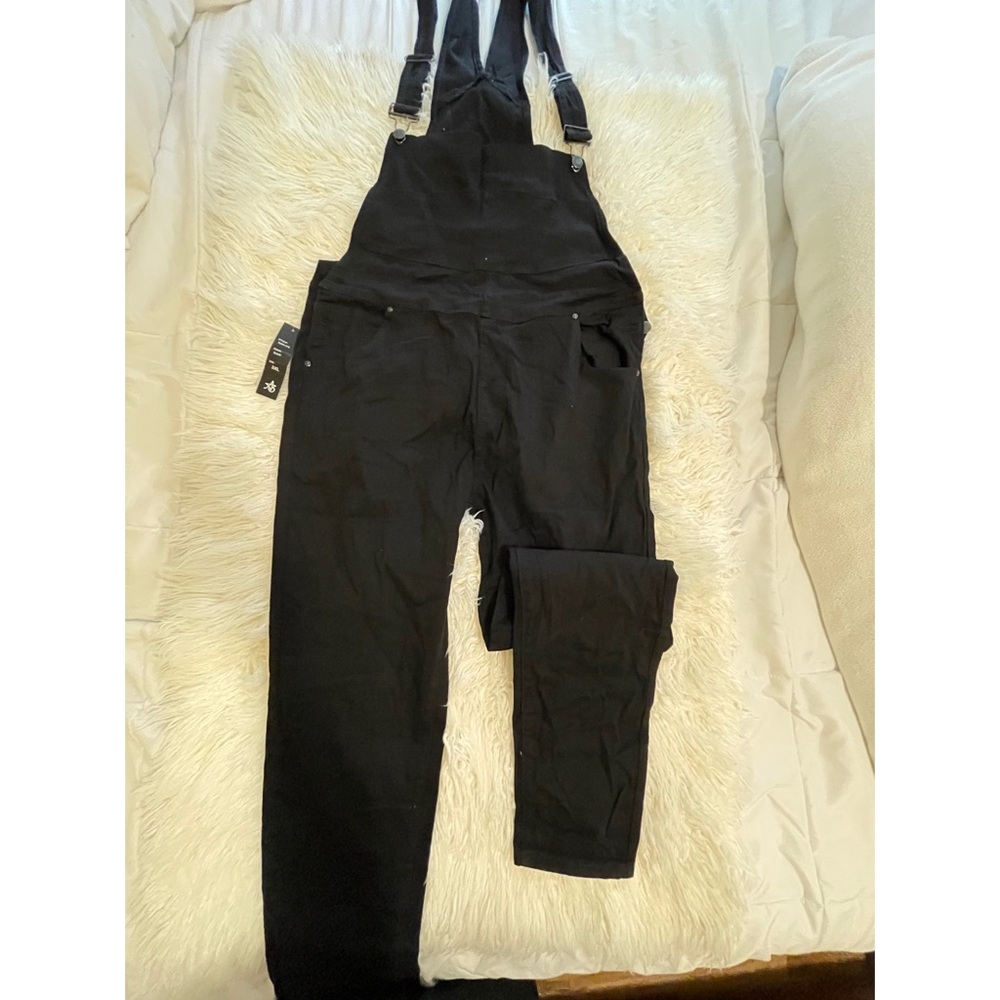 Black Overalls 3XL